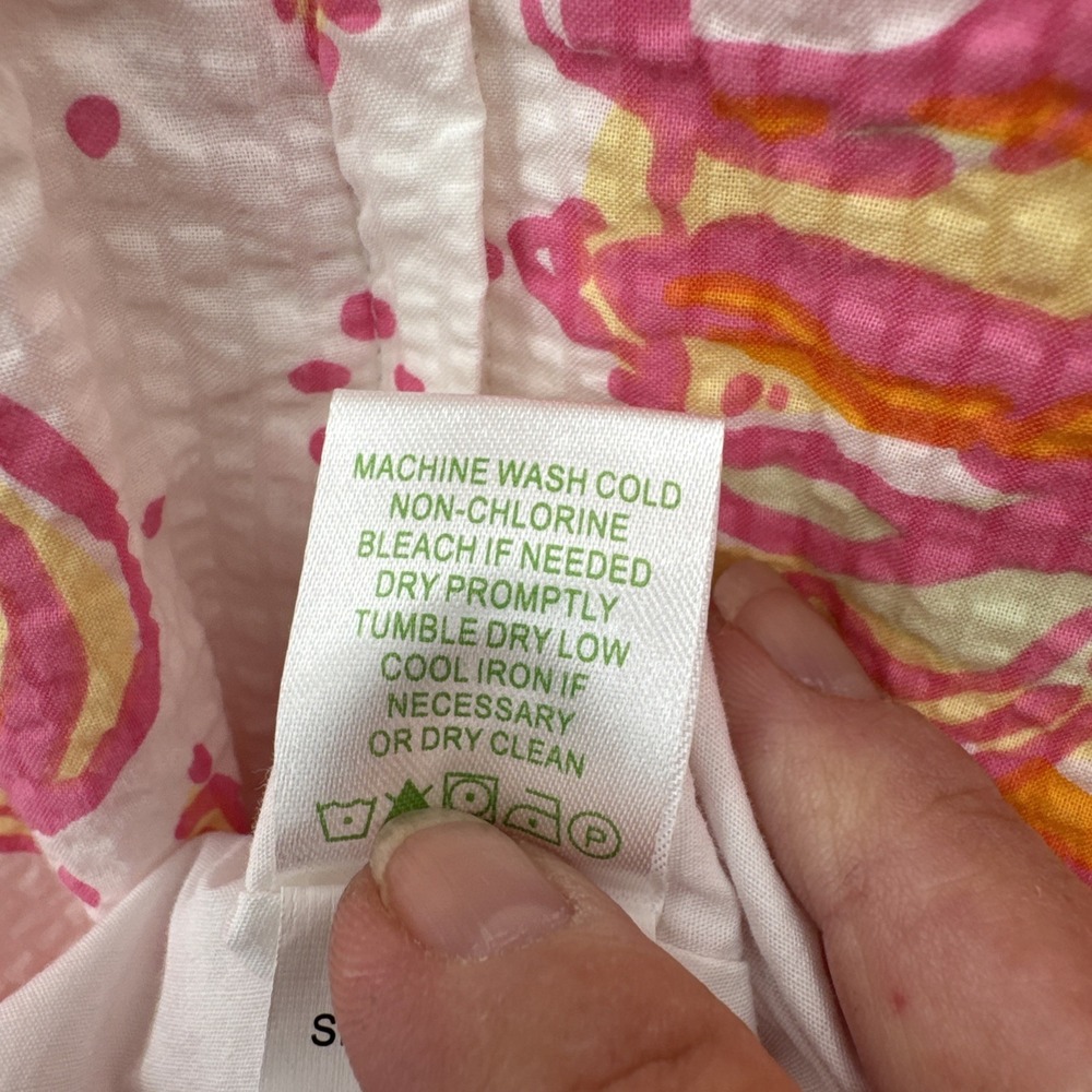 Lilly Pulitzer Tinsley Resort White Conched Out Halter Dress Resort Cruise SZ 6 - Picture 8 of 16